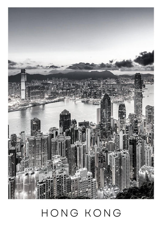 Hong Kong city print