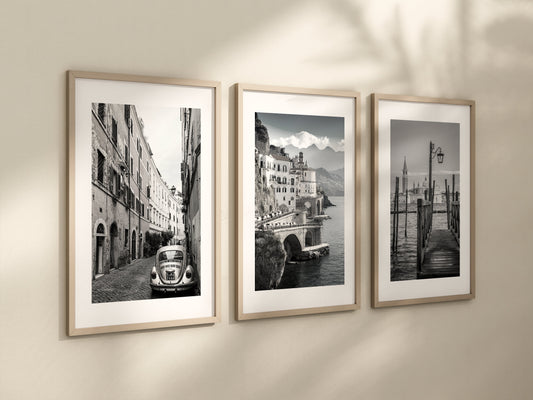 Set of 3 Italy prints