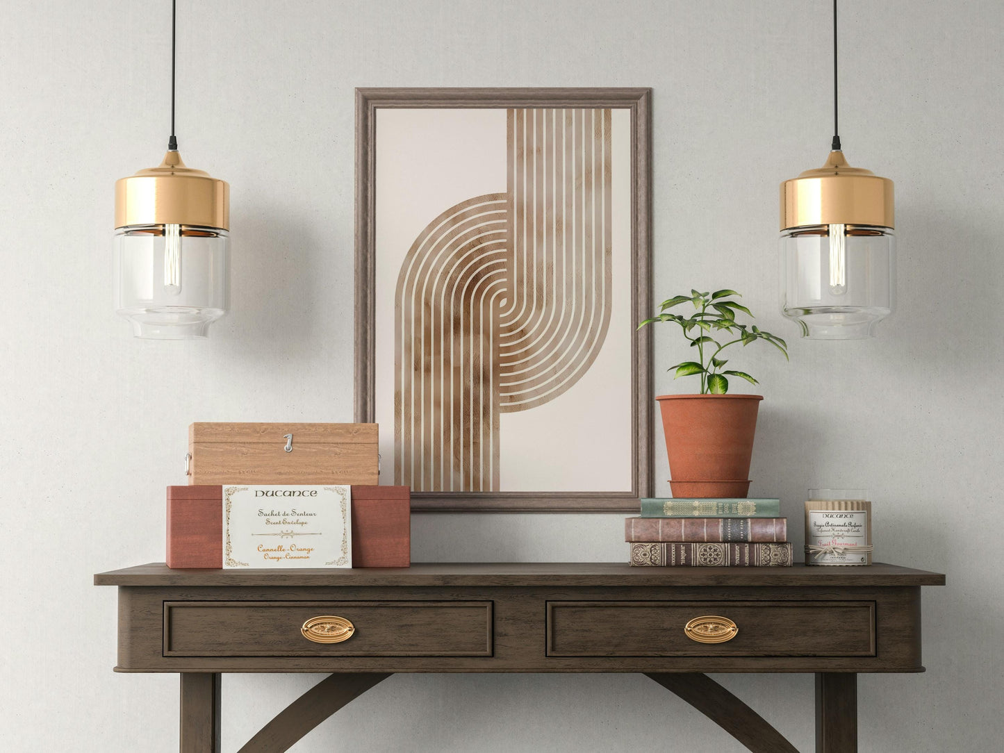 Boho Geometric Wall Art, Living room poster, Minimalist Art,  Neutral Wall Decor, Home decor, Birthday gift, Neutral print