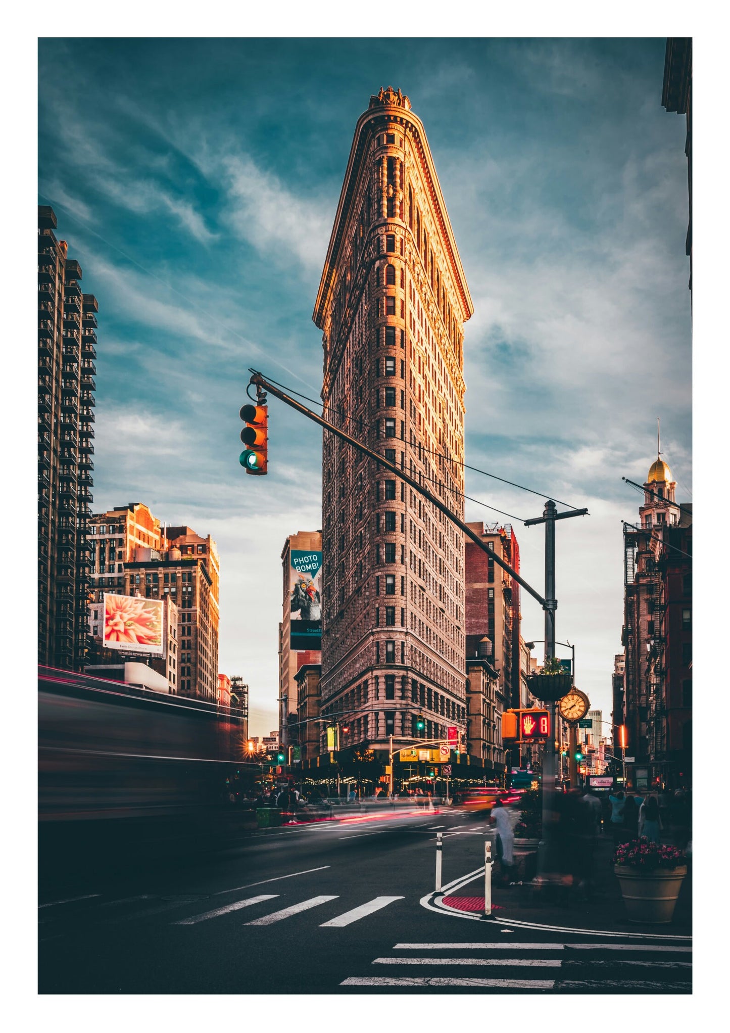 New York Flatiron poster