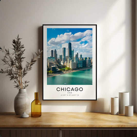 Chicago city print