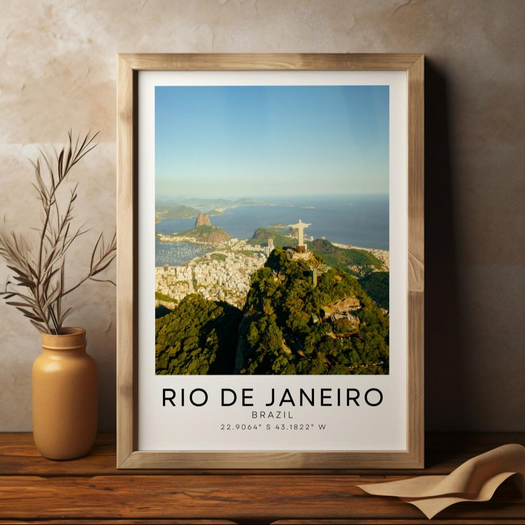 Rio de Janeiro city print