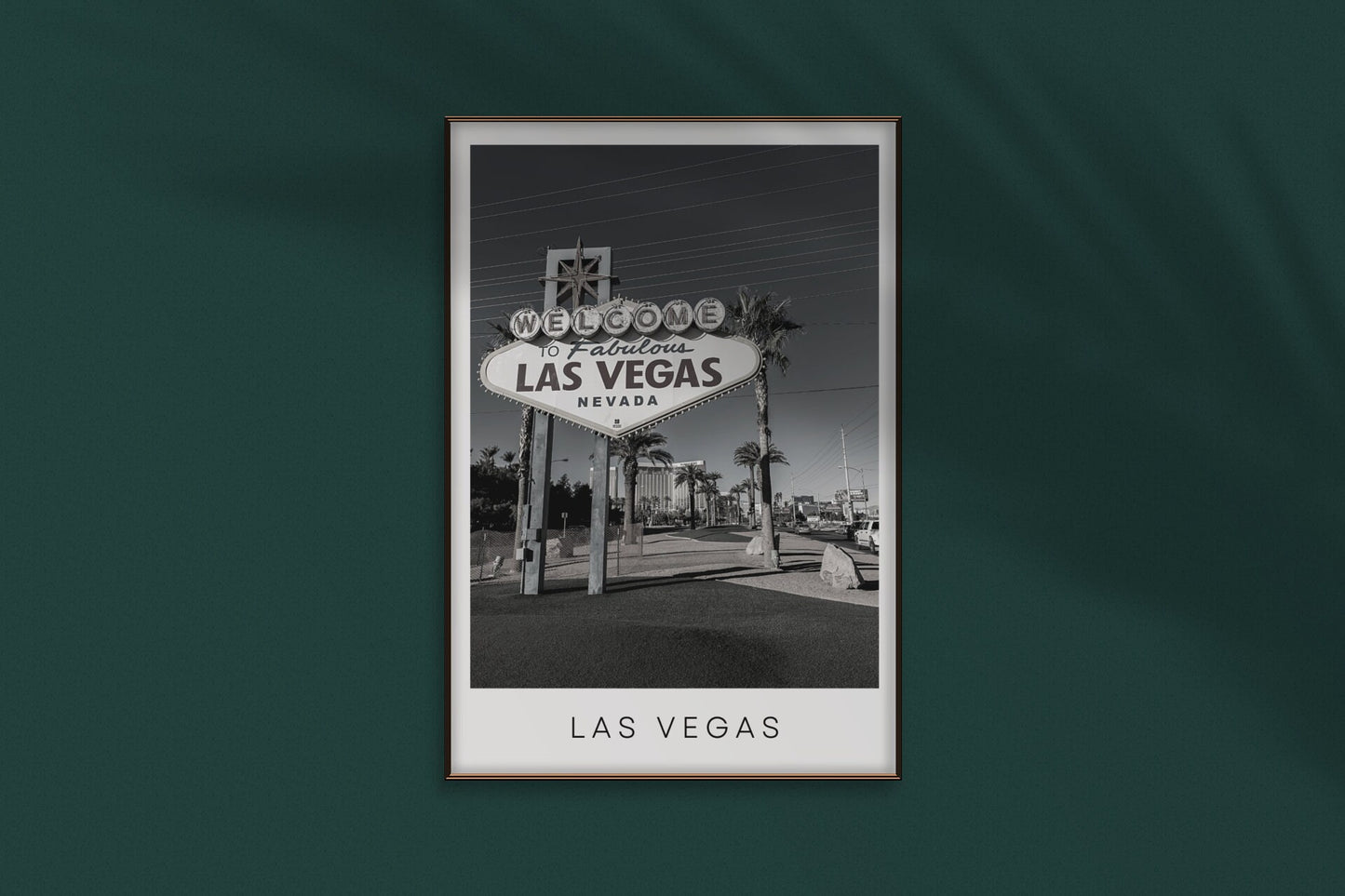 Las Vegas city print