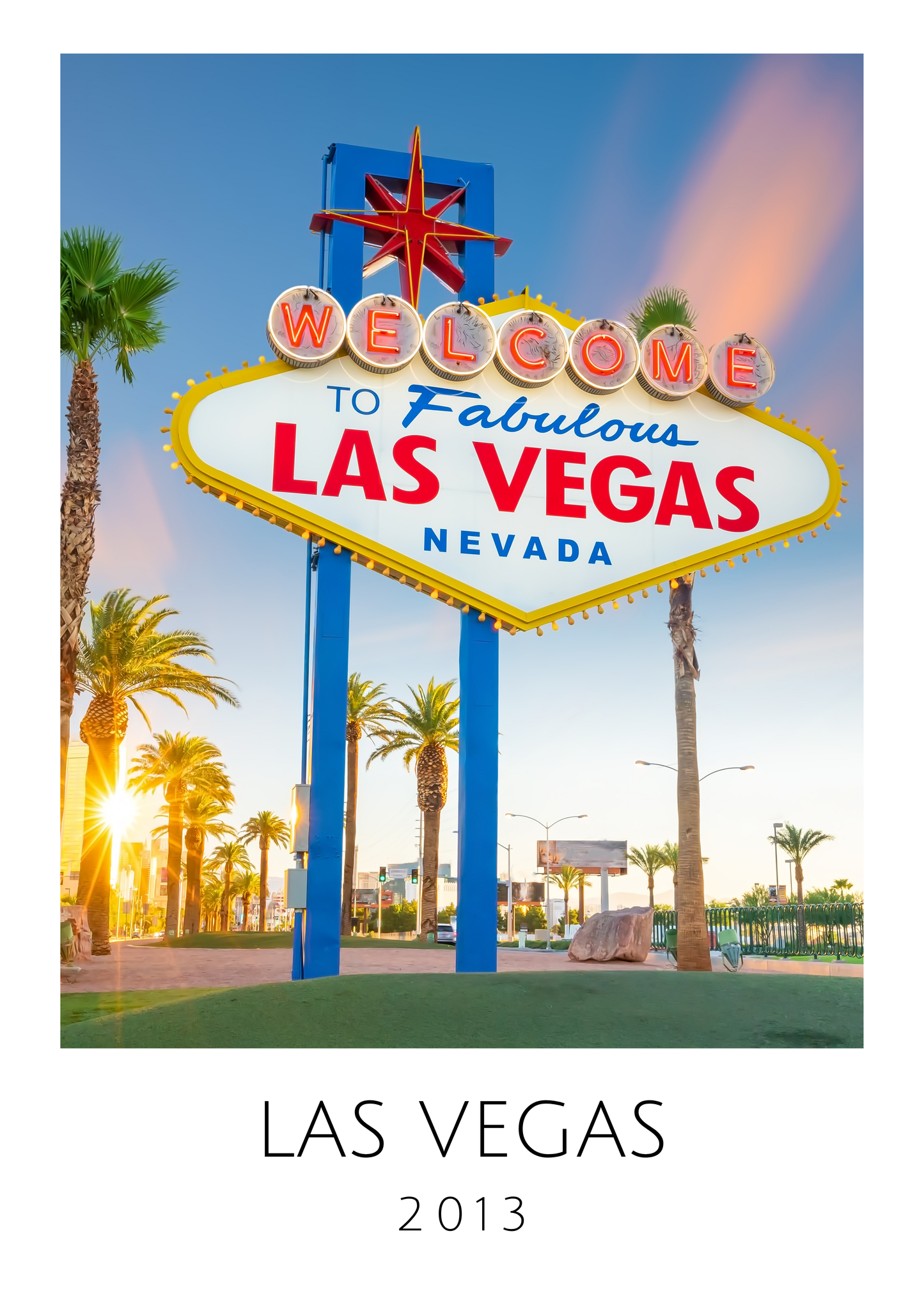 Personalised holiday memories travel posters - Any location! Option to use your own photos.