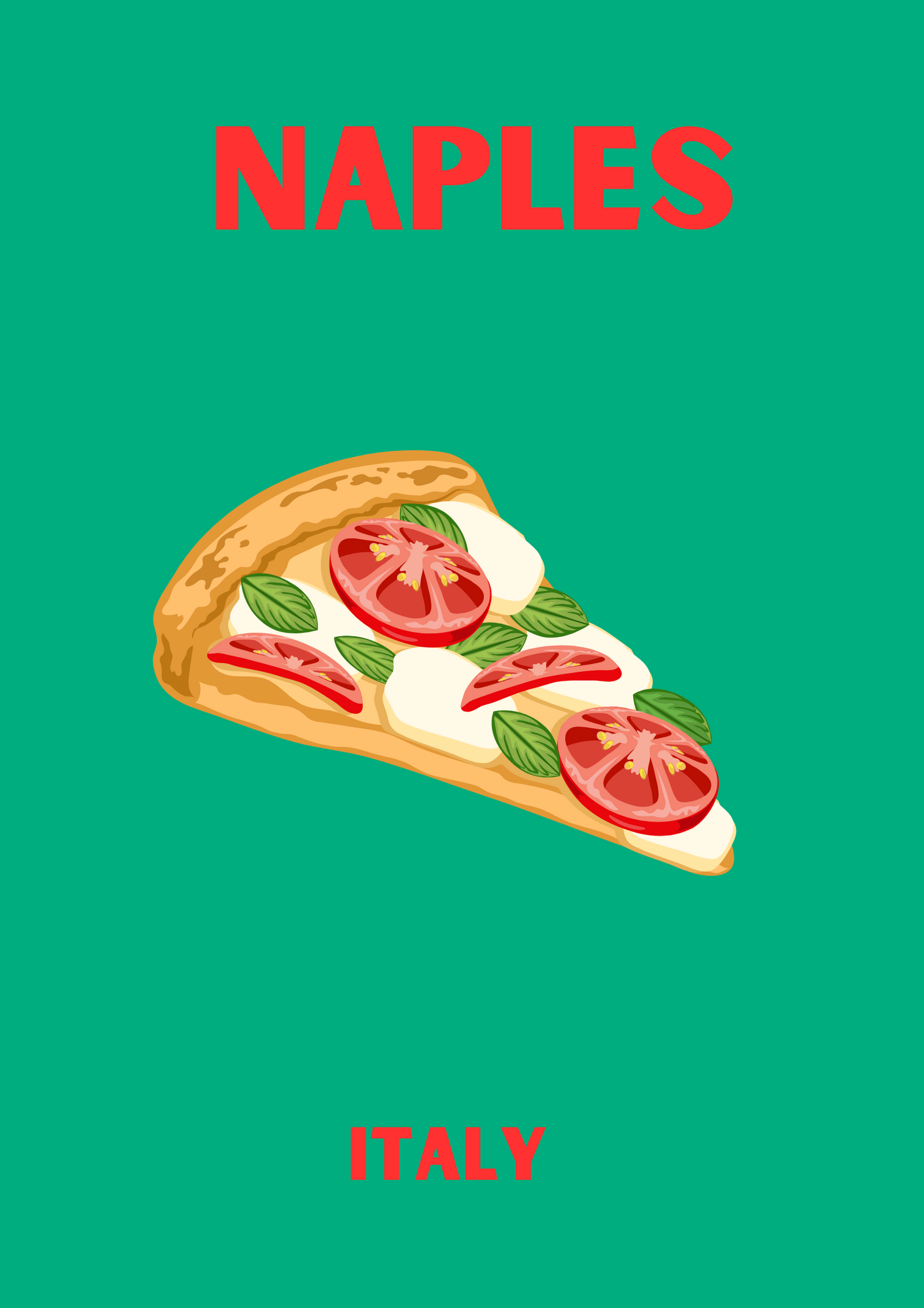 Pop Art style travel posters - ANY location, any colour!