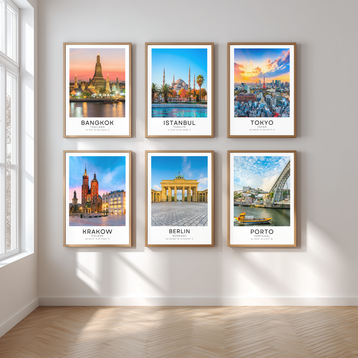 Colour travel posters - Any city!