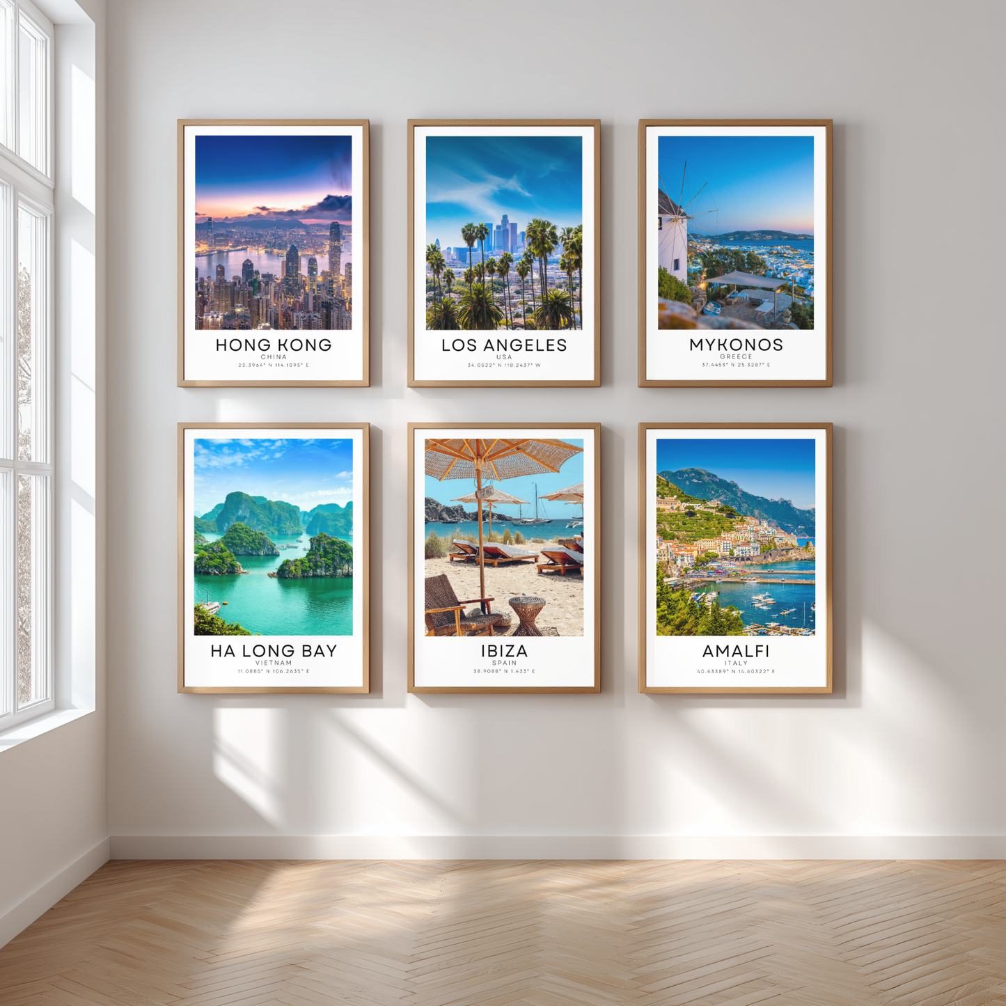 Colour travel posters - Any city!