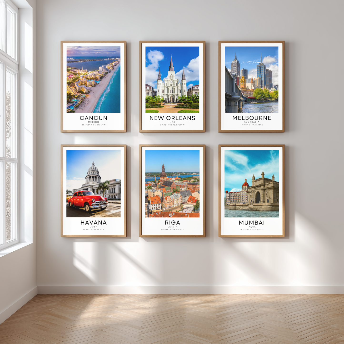 Colour travel posters - Any city!