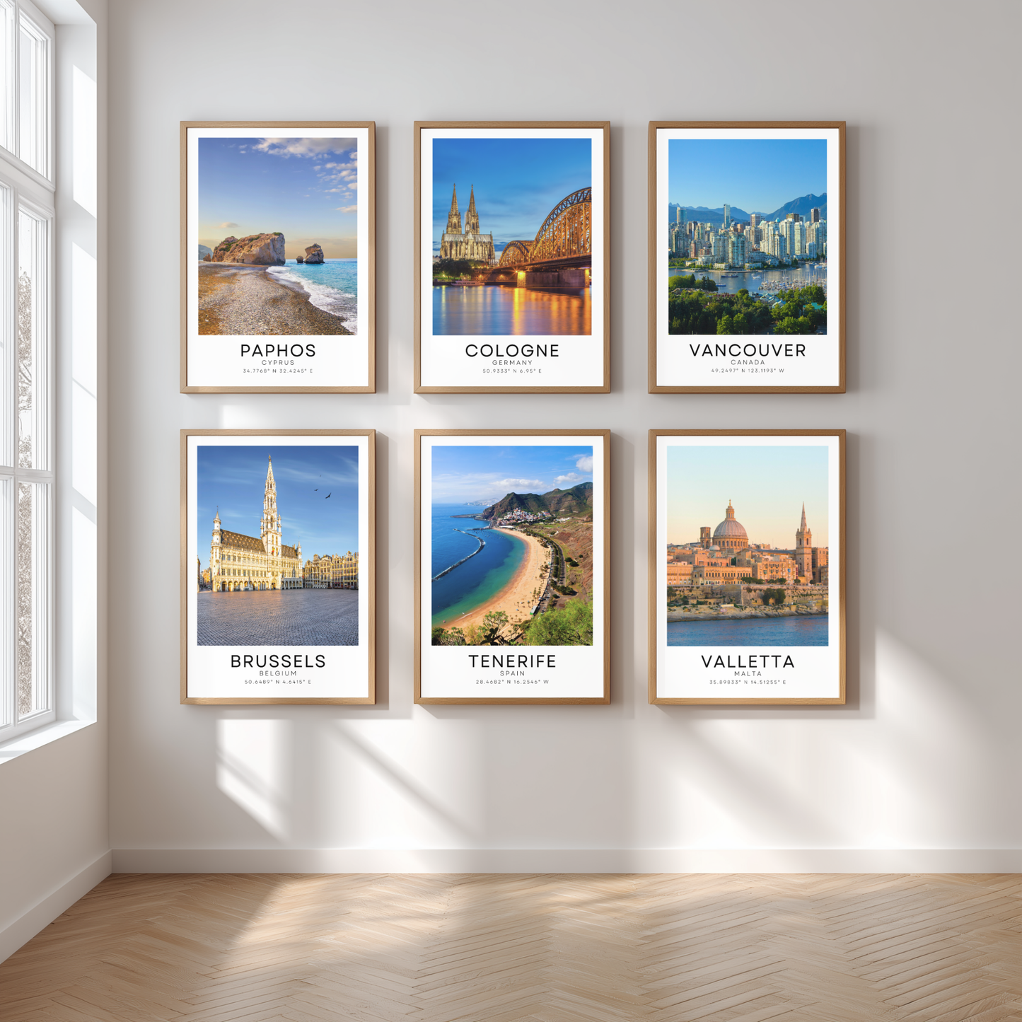Colour travel posters - Any city!