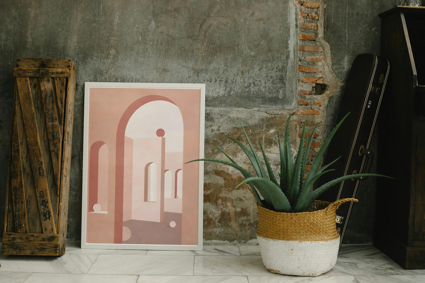 Boho Geometric Wall Art, Living room poster, Minimalist Art,  Neutral Wall Decor, Home decor, Birthday gift, Neutral print