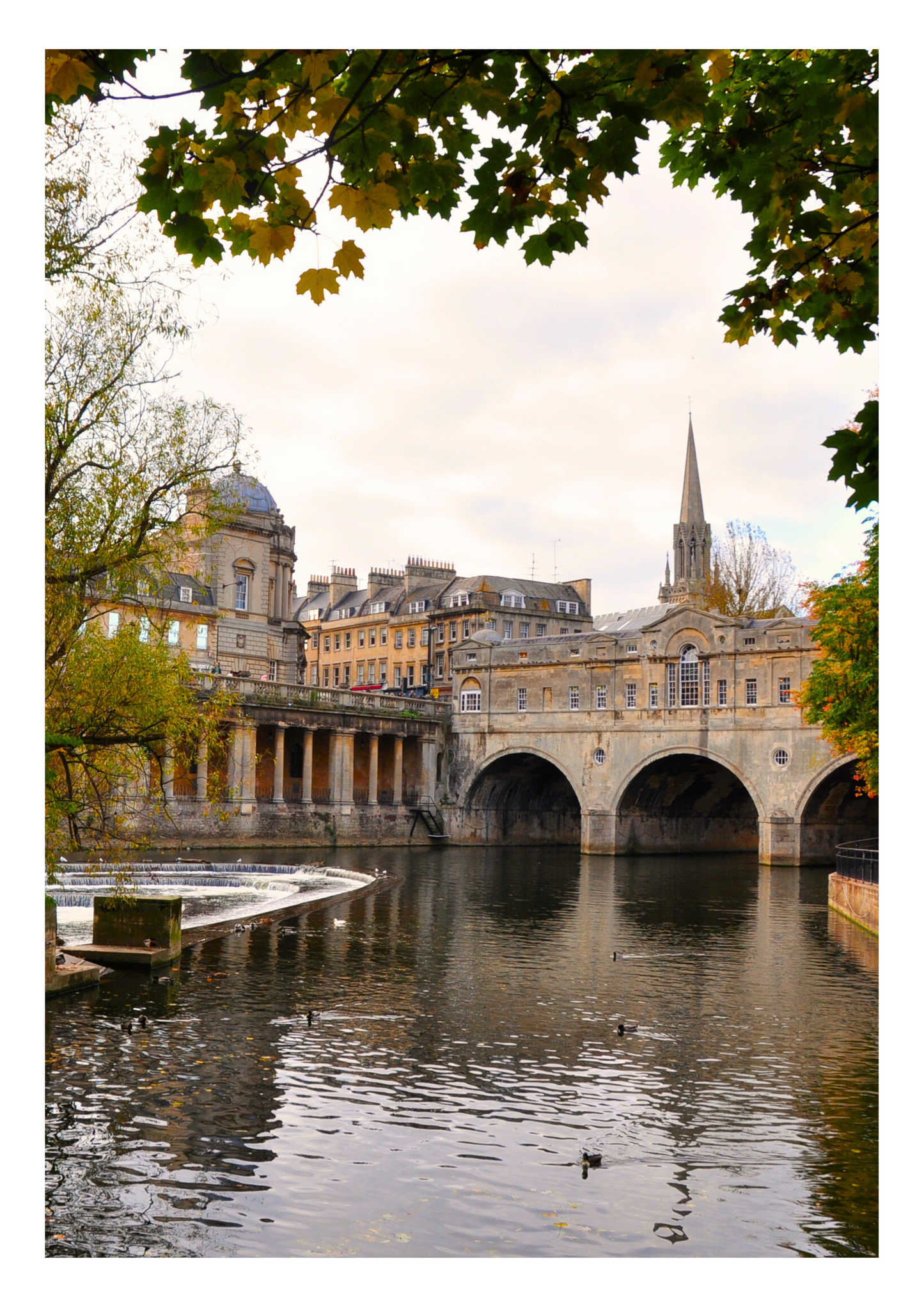 Set of 3 Bath city prints