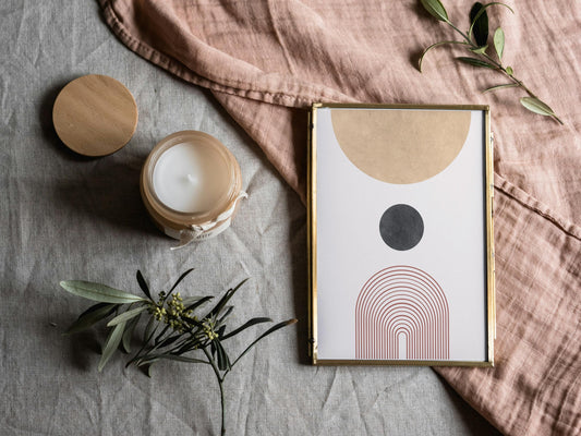 Boho Geometric Wall Art, Living room poster, Minimalist Art,  Neutral Wall Decor, Home decor, Birthday gift, Neutral print