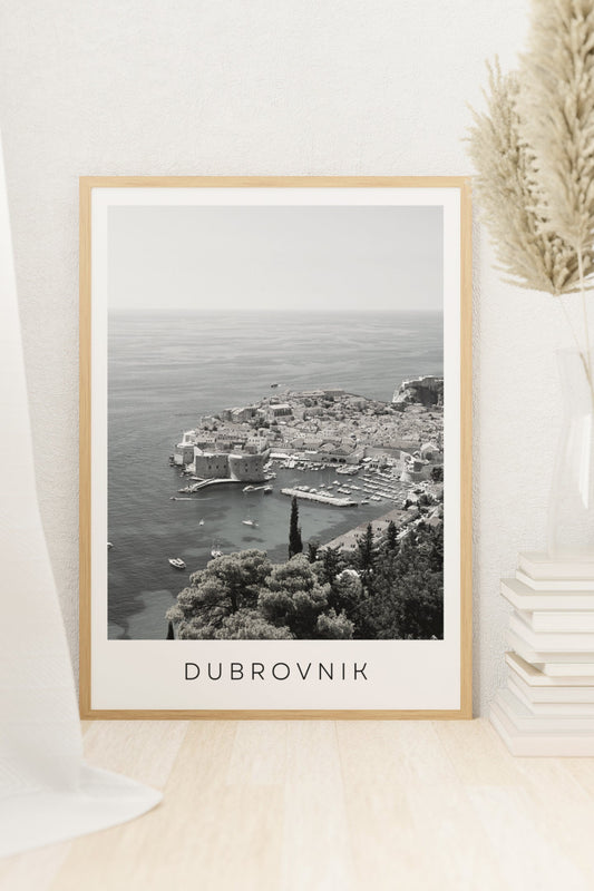 Dubrovnik city print