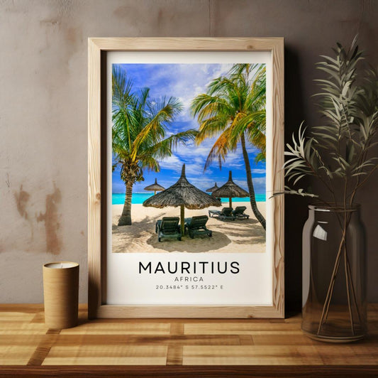Mauritius print