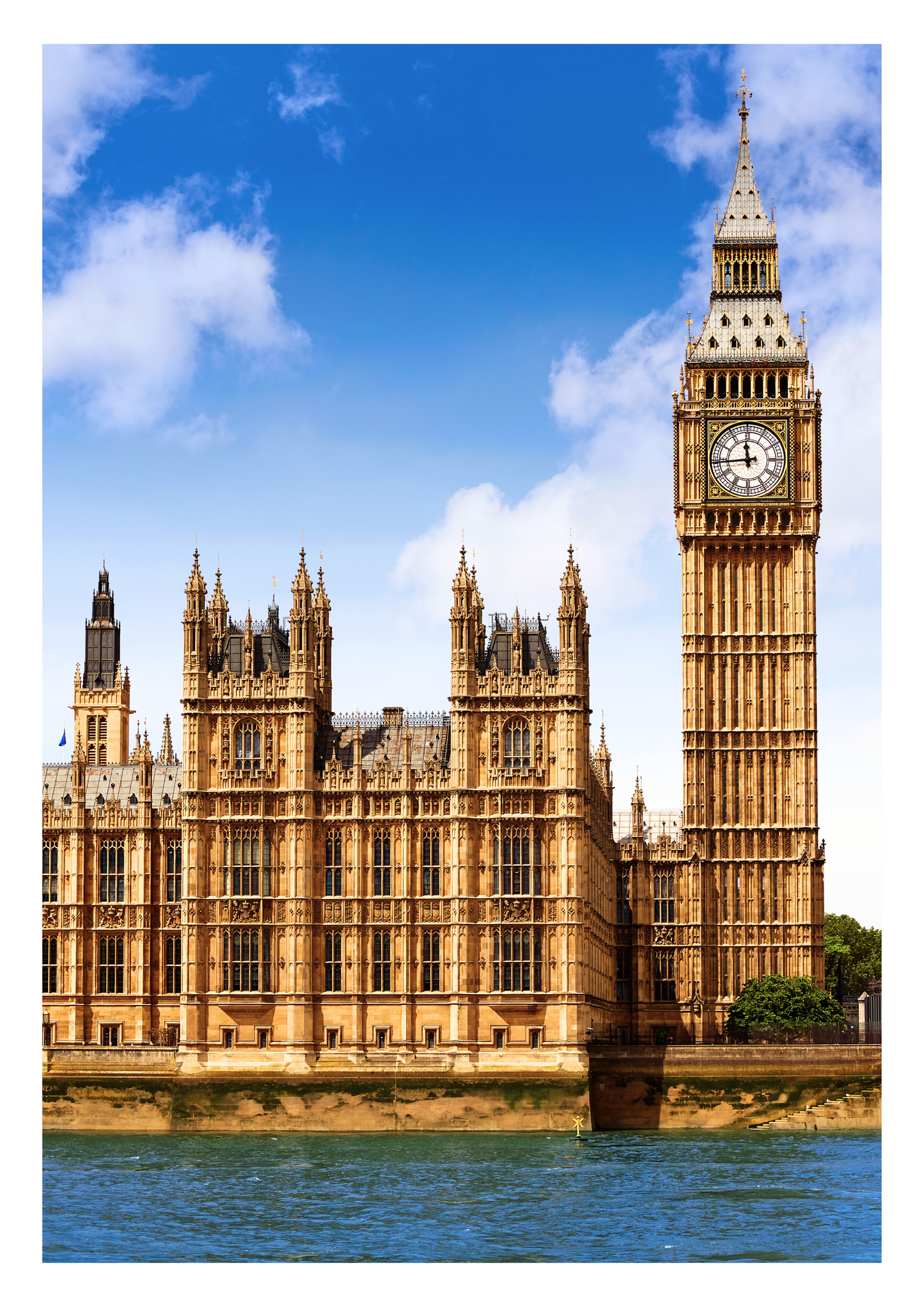 Set of 3 London colour city prints