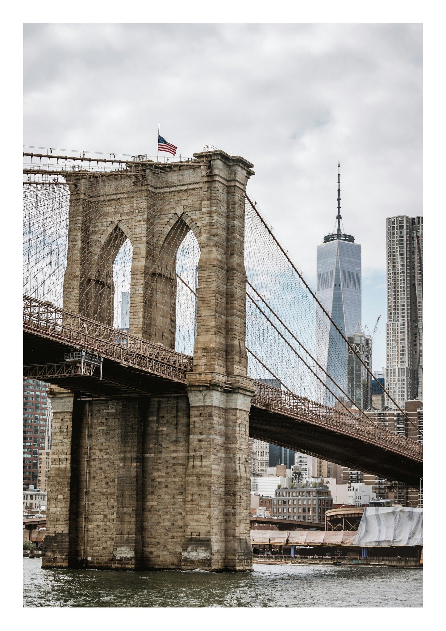 Brooklyn Bridge New York print