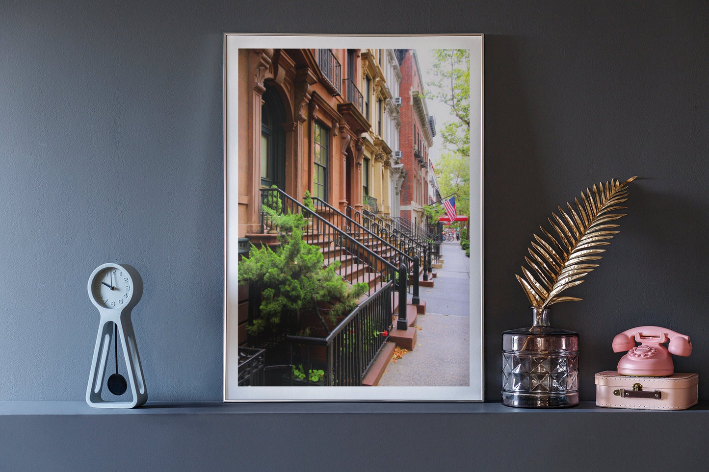 New York City streets poster