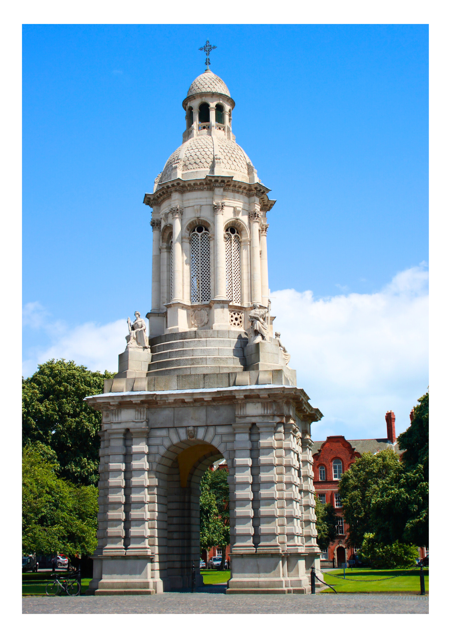 Set of 3 Dublin colour city prints