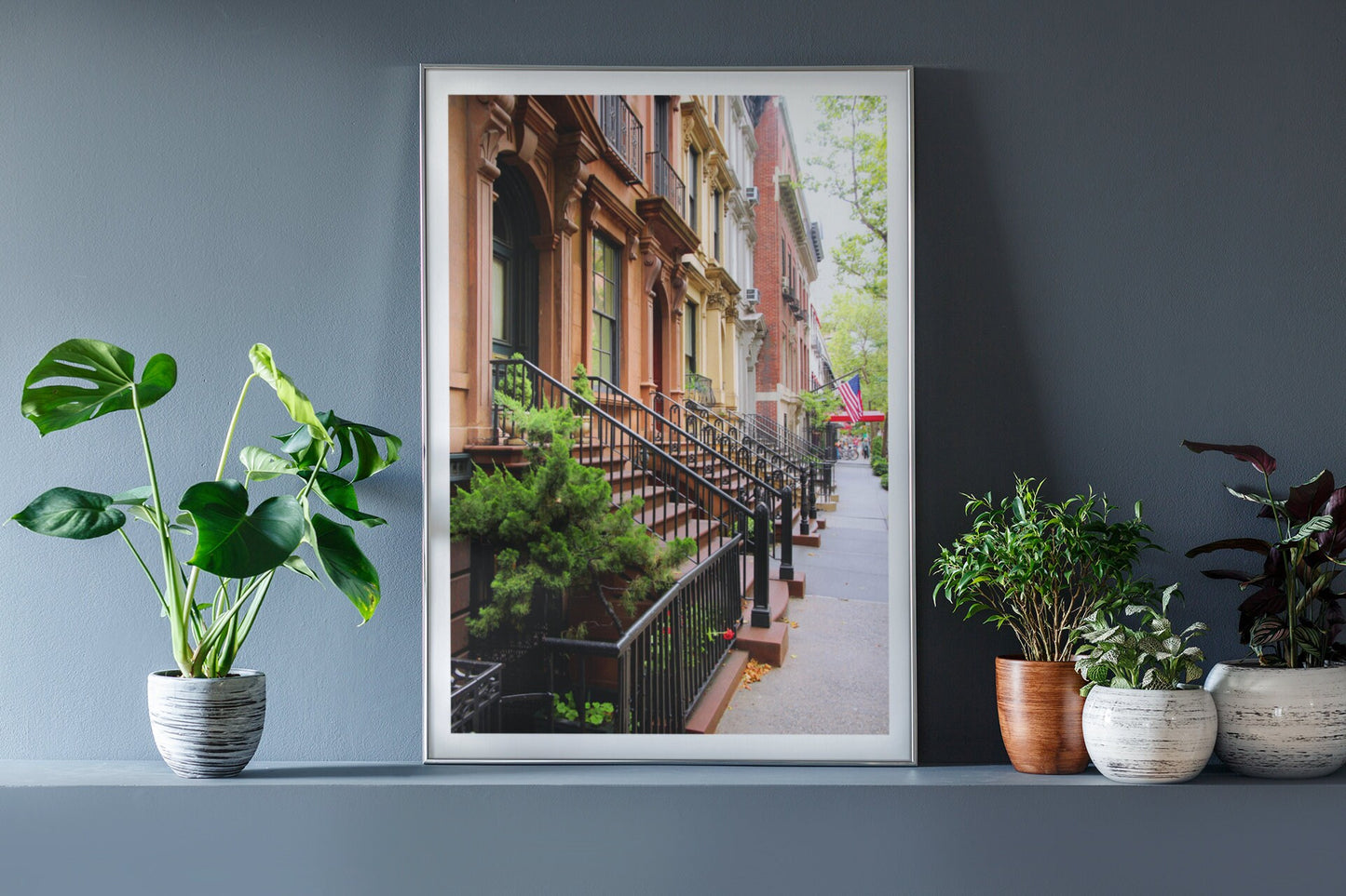 New York City streets poster