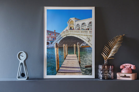 Venice Rialto Bridge print