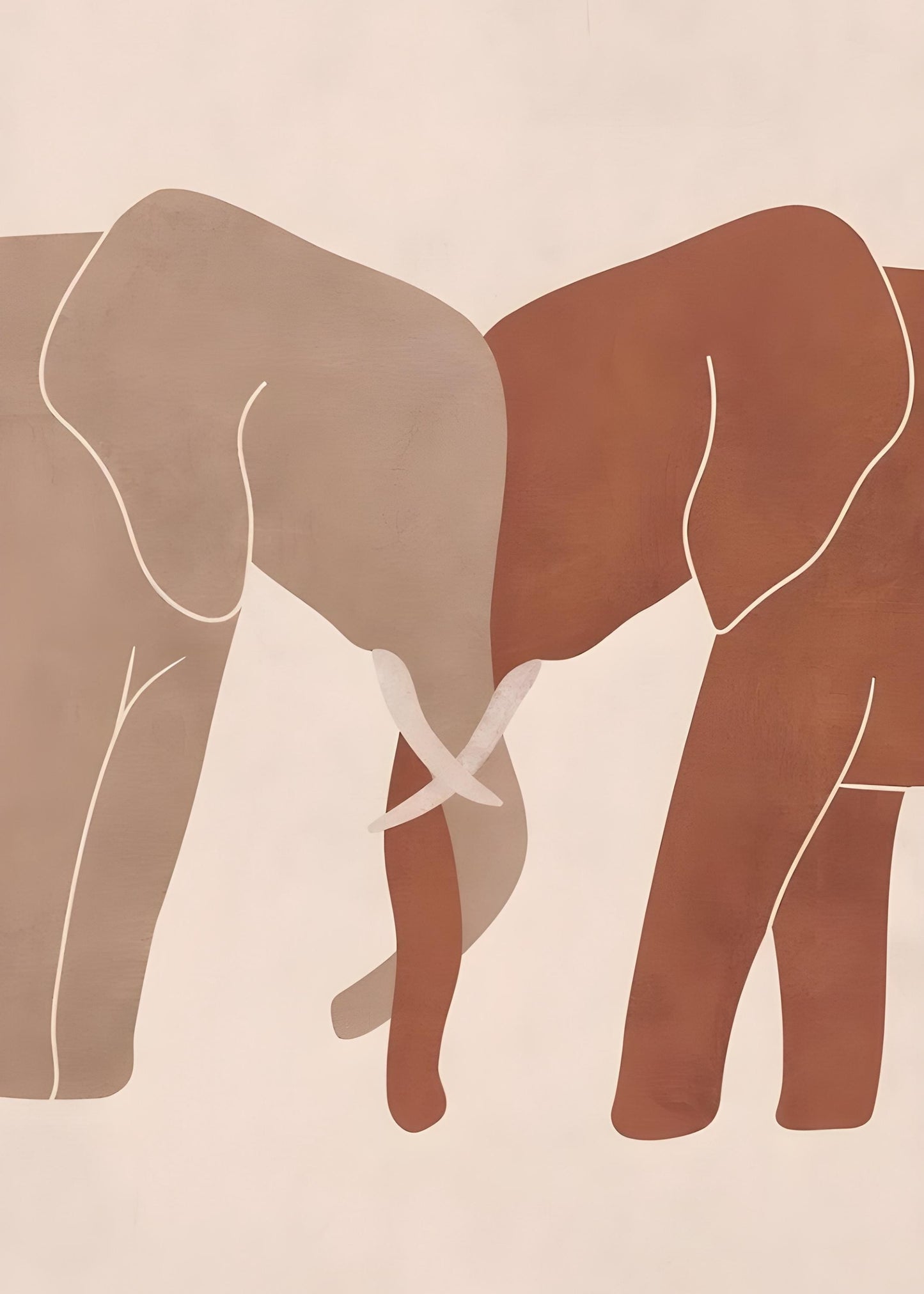 Boho Geometric Wall Art, Living room poster, Minimalist Art,  Neutral Wall Decor, Home decor, Birthday gift, Neutral print