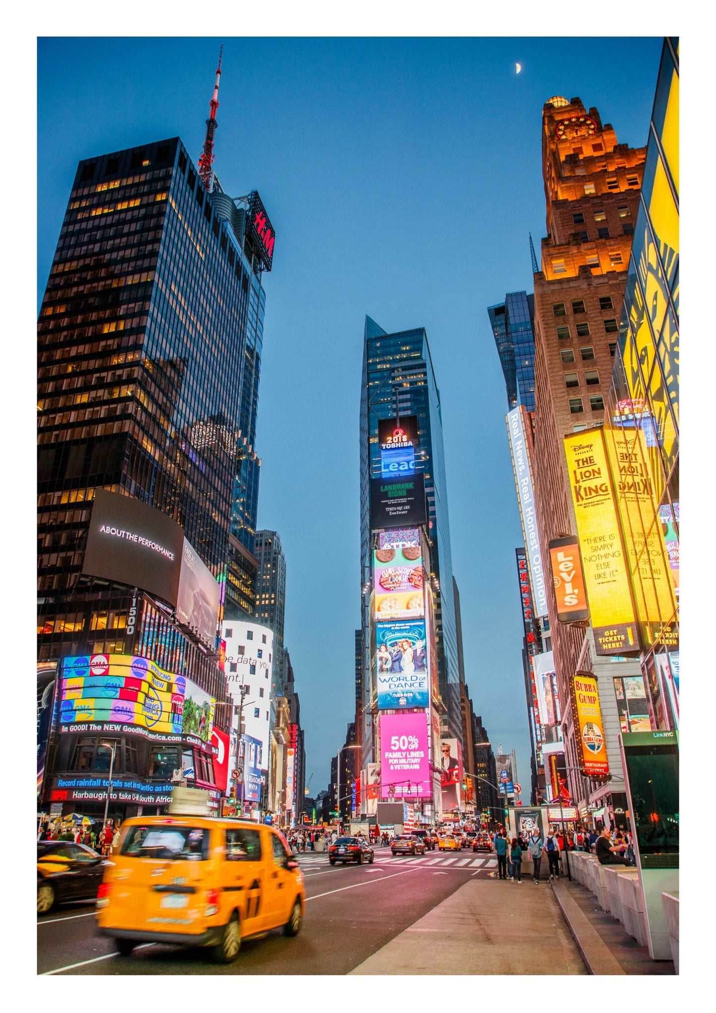 New York City Times Square print