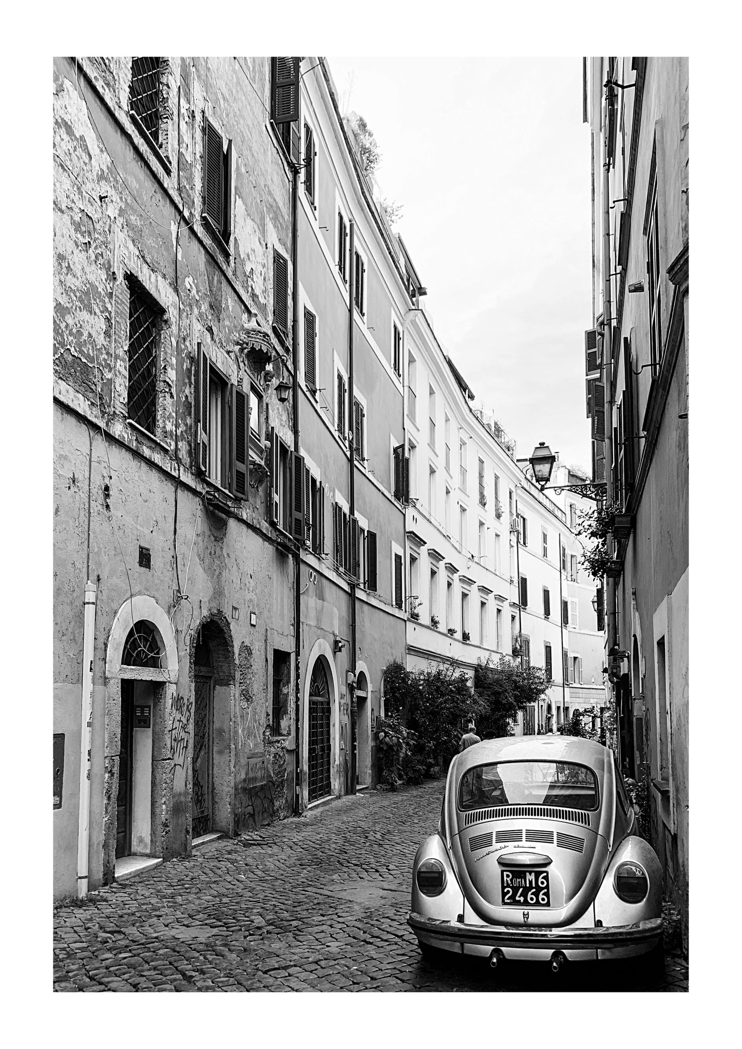 Set of 3 Italy black and white prints