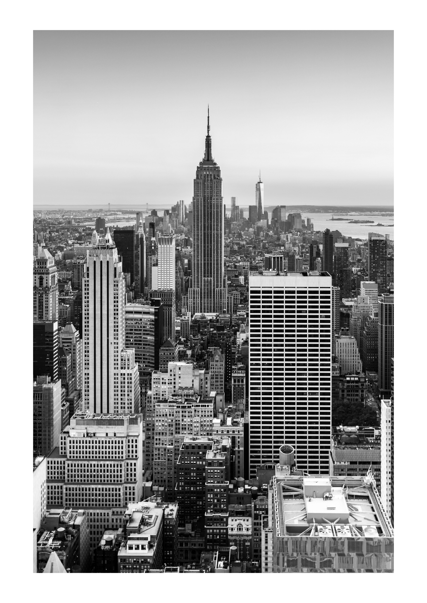 Set of 3 New York City black and white posters