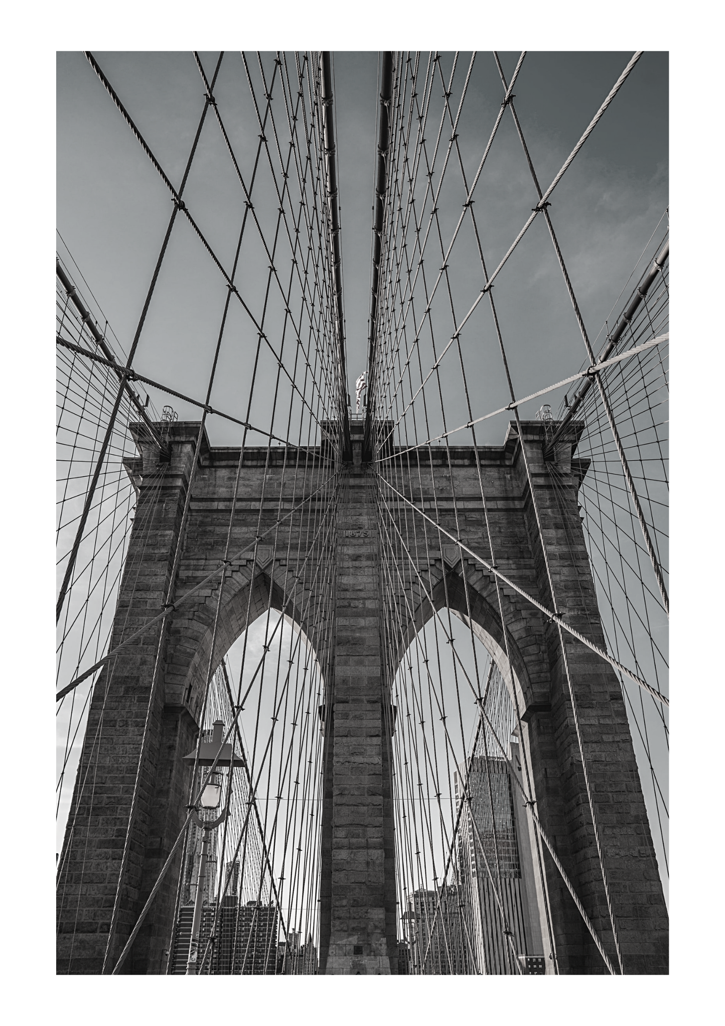 Set of 3 New York City black and white posters