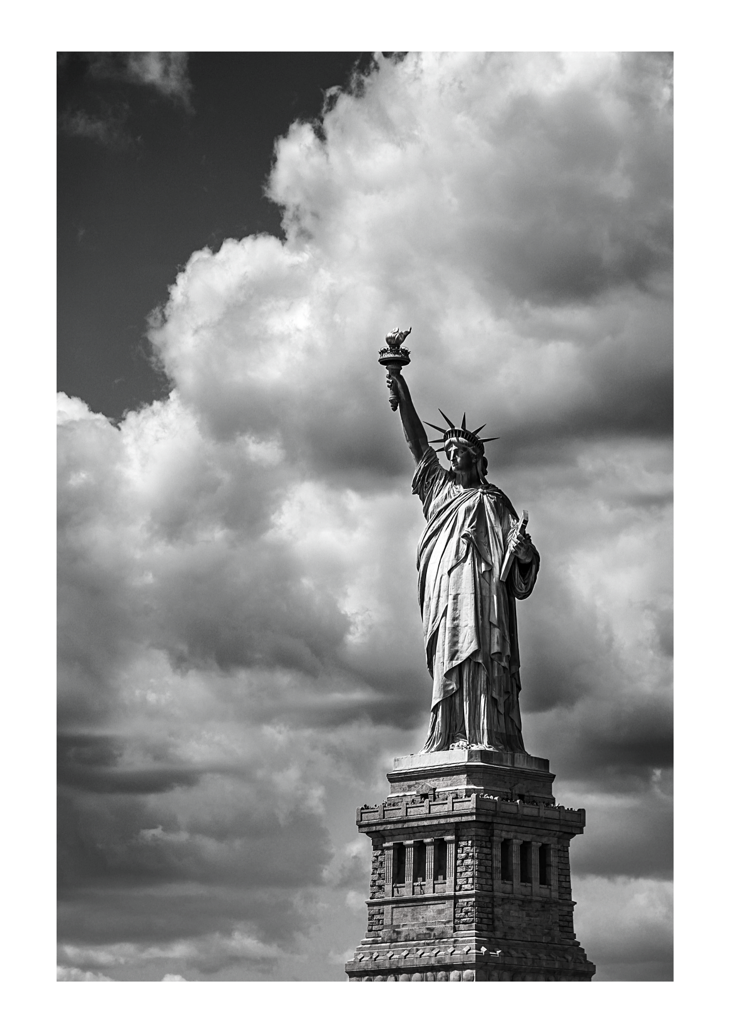 Set of 3 New York City black and white posters