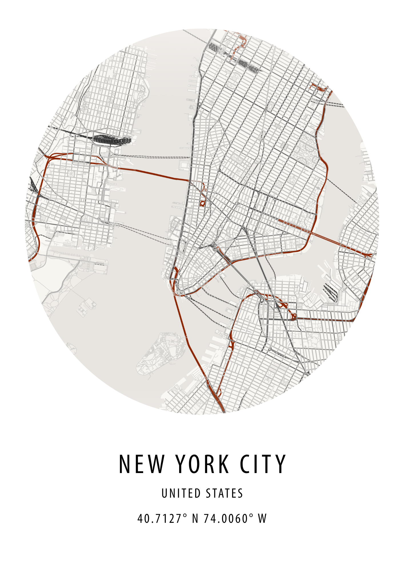 World city map posters - Any city!