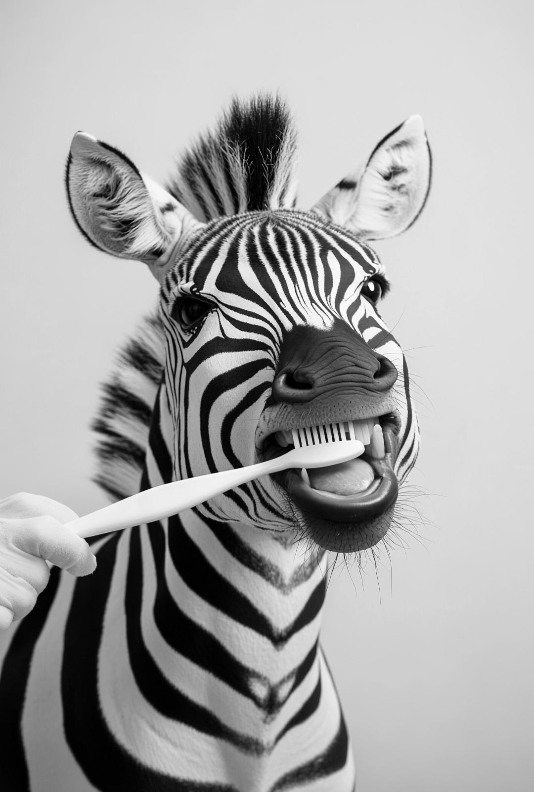 Animals brushing teeth posters. Choose from the animals displayed.