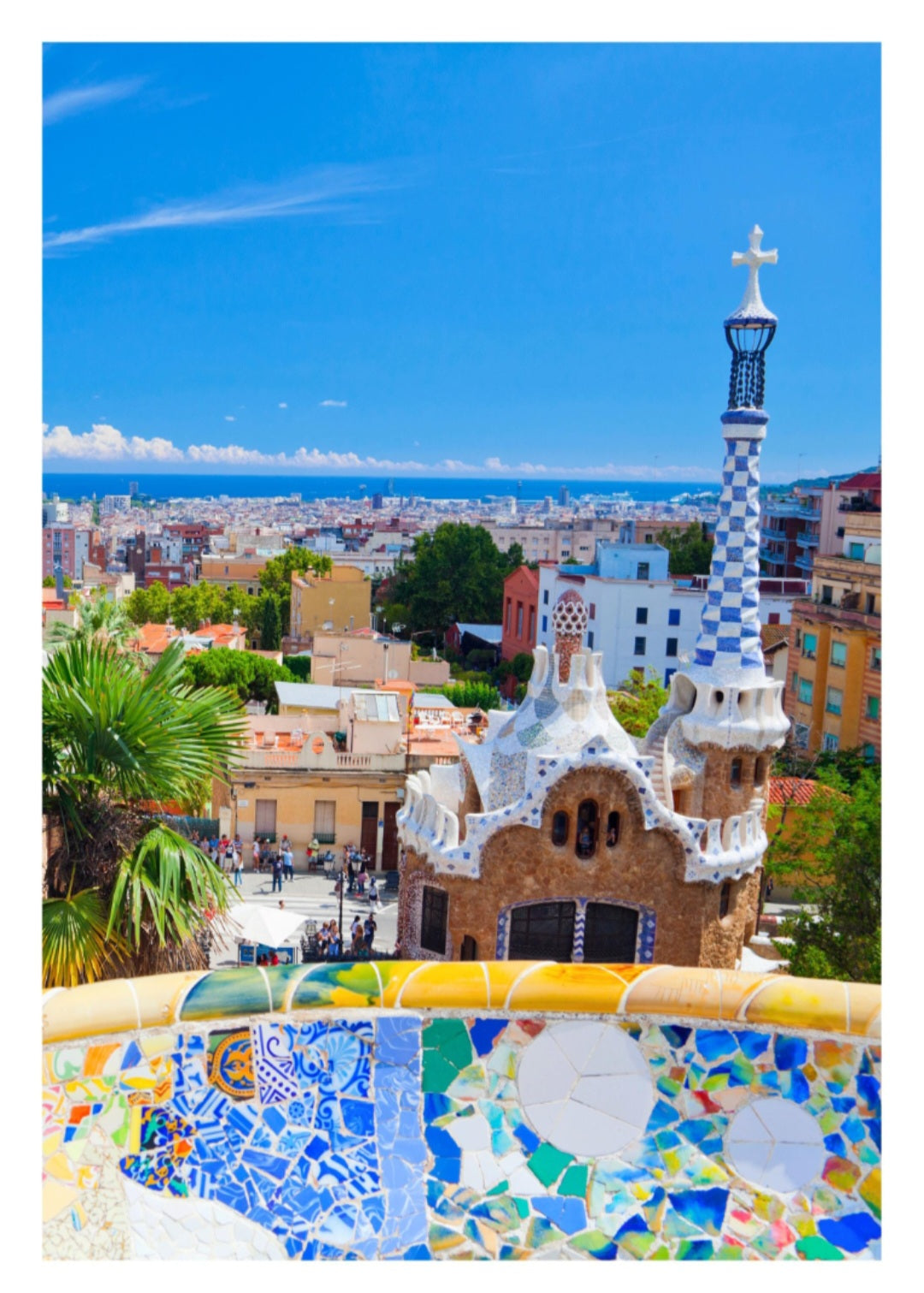 Set of 3 Barcelona city prints