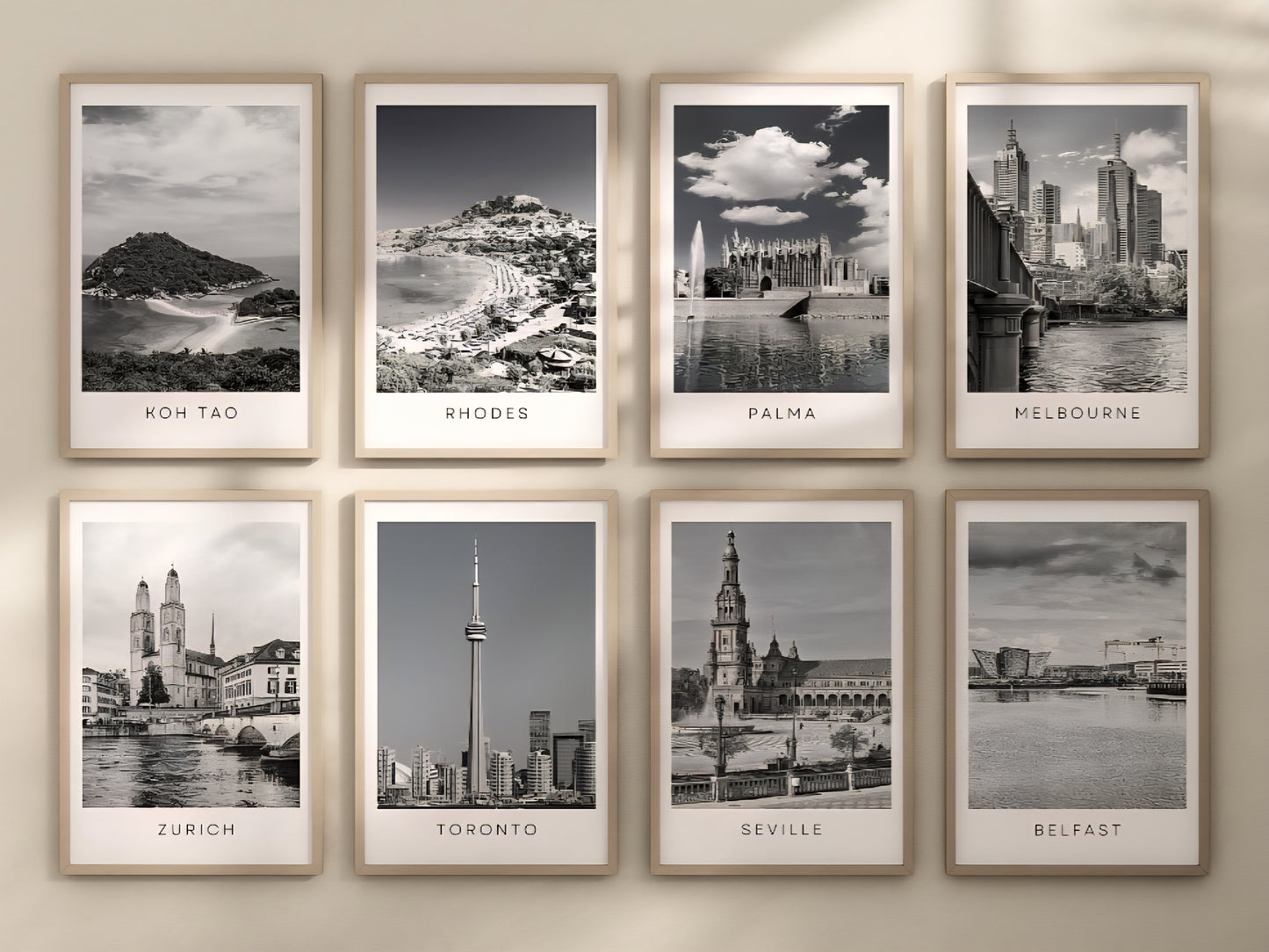 Set of 2 Travel prints - Any city!