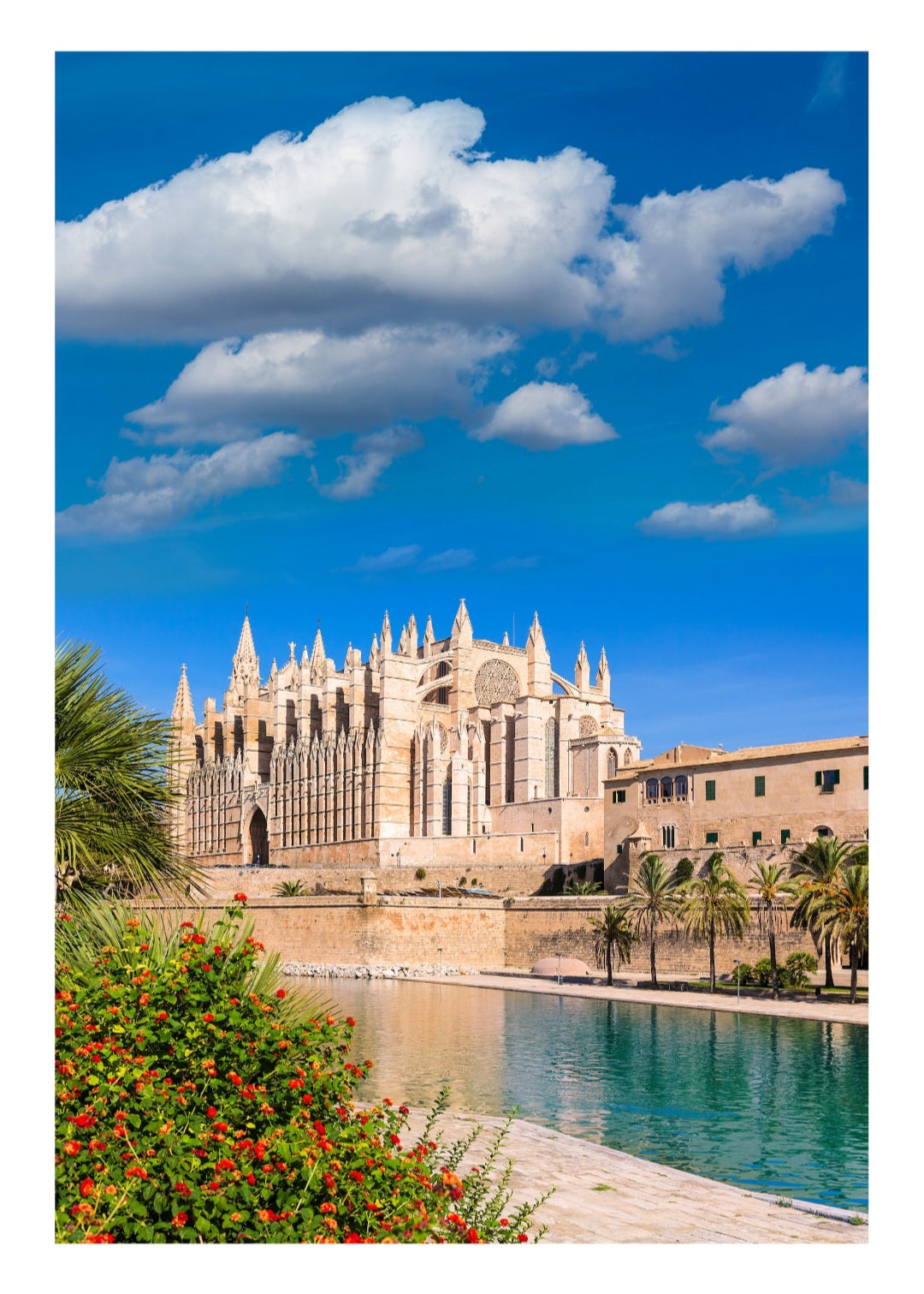 Set of 3 Majorca colour prints