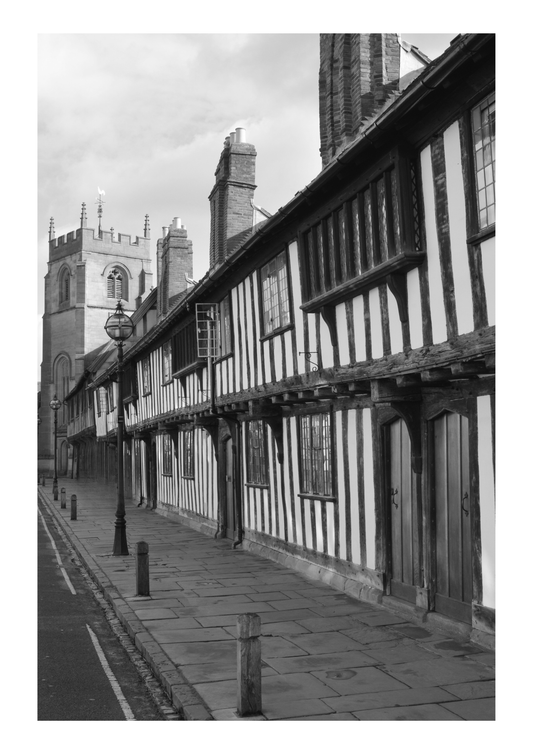 Set of 3 Stratford upon Avon black and white prints